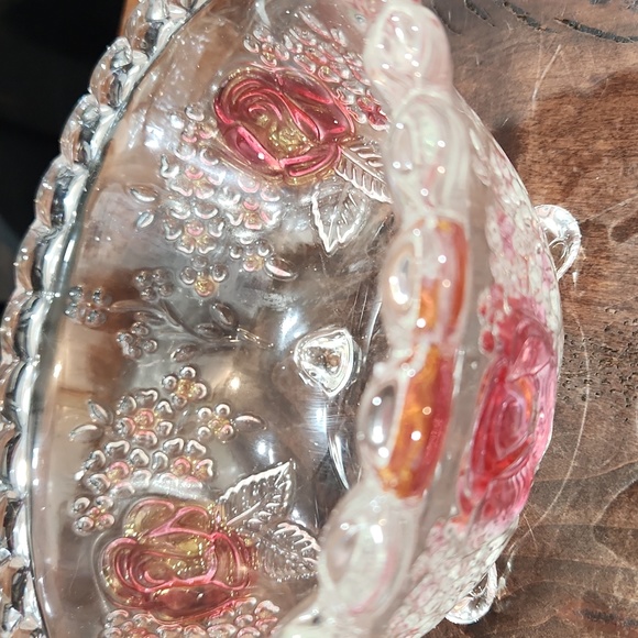 Rose serving bowl - Picture 6 of 6